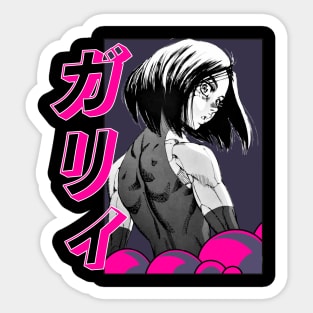 the alita girl Sticker